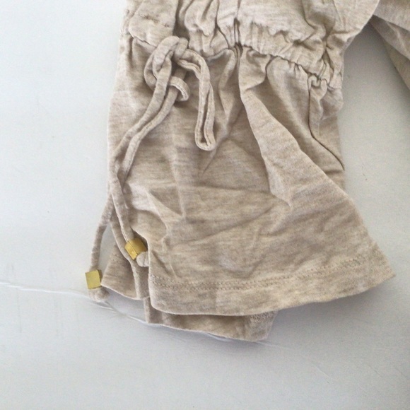 MICHAEL KORS KHAKI FLARE SLEEVE TOP MEDIUM - Picture 10 of 14